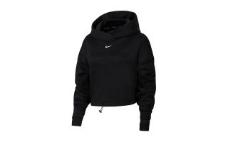 NIKE SUDADERA PRO NEGRO MUJER