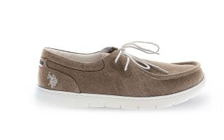 US POLO ASSN LENDL164 BEIGE CANVAS-BEI