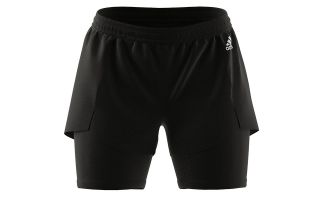 ADIDAS PANTALON CORTO DESIGNED TO MOVE 2 EN 1 NEGRO