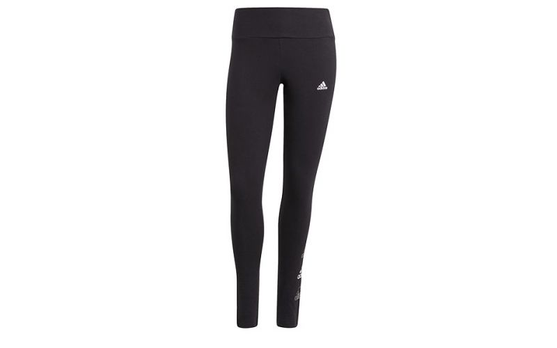 Mallas Essentials Stacked Logo High-rise Negro Mujer