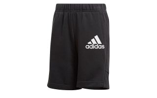 PANTALON CORTO BADGE OF SPORT NEGRO BLANCO JUNIOR