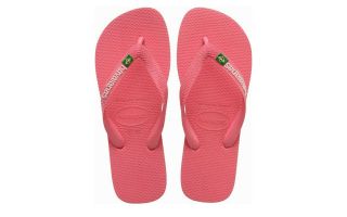 Havaianas FLIP FLOPS BRASIL LOGO PINK
