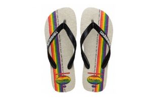 Havaianas CIABATTE TOP PRIDE NERO BIANCO