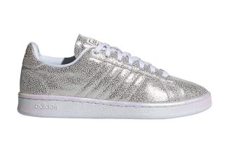 ADIDAS GRAND COURT  BLANCO PLATA MUJER FY8951
