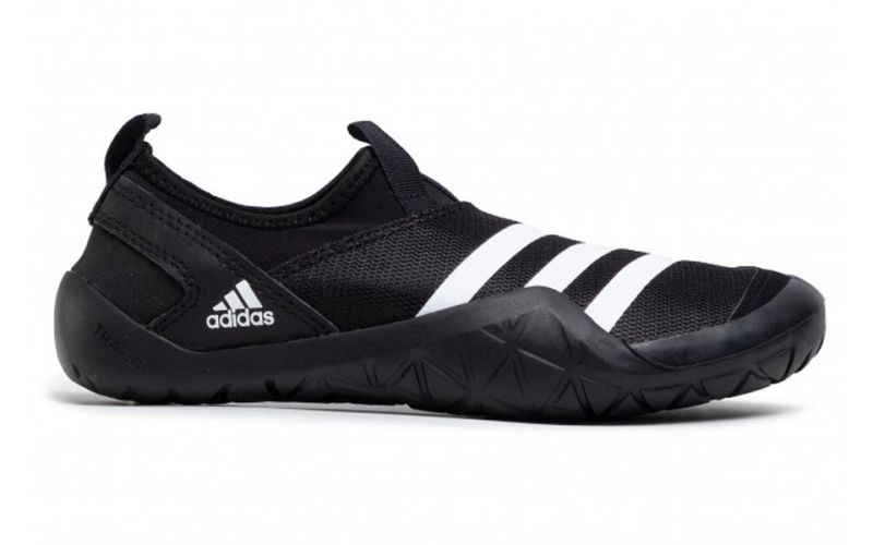ADIDAS Jawpaw Slip On H.RDY Black White - Breathable Air Cooling