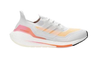 ADIDAS ULTRABOOST 21 BLANCO NARANJA MUJER FY0400