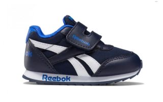 Reebok ROYAL CLASSIC JOGGER 2 BLU BAMBINO FZ3498