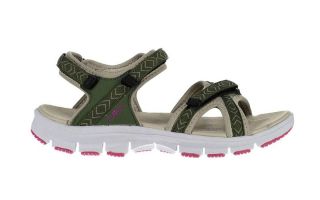 SANDALIAS ALMAAK HIKING VERDE OLIVO MUJER