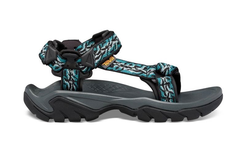 Sandal Teva Terra FI 5 UNI Green Grey Women Classic for women