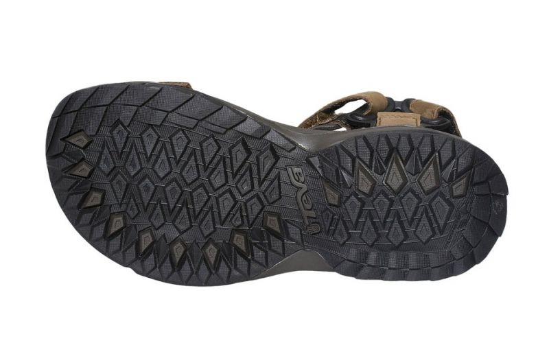 Sandals teva terra Fi lite Leather brown - Durable sole
