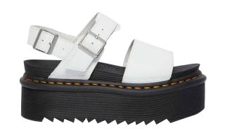 Dr martens SANDALI VOSS QUAD HYDRO BIANCO DONNA