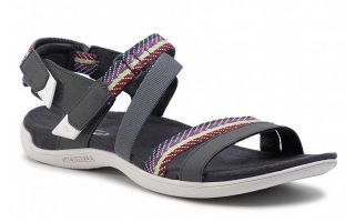 Merrell SANDALIAS DISTRICT MENDI BACKSTRAP GRIS MUJER