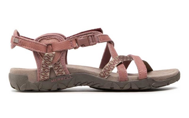 Sandales Merrell Terran Lattice II Marron Femme - type de terrain