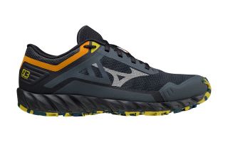 MIZUNO WAVE IBUKI 3 NEGRO AMARILLO J1GJ2073 40