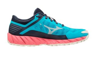 Mizuno WAVE IBUKI 3 BLEU ROSE FEMME J1GK207362