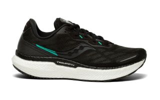 SAUCONY TRIUMPH 19 NEGRO BLANCO MUJER S1067810