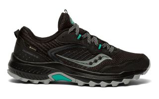 Saucony EXCURSION TR15 GTX NEGRO AZUL MUJER S10672-1