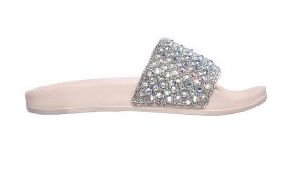 SKECHERS CHANCLA CALI ROSA MUJER