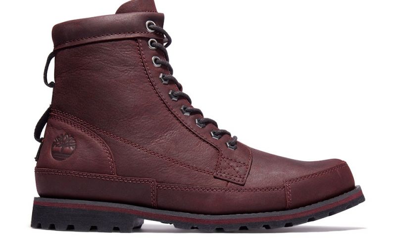 Botas Timberland Originals II Leather 6In Rojo Vino - Confort y