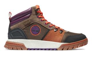 Timberland BOULDER TRAIL MID BROWN ORANGE