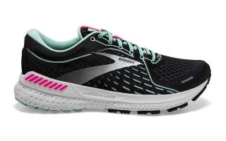 BROOKS ADRENALINE GTS 21 NEGRO ROSA MUJER 1203291B013