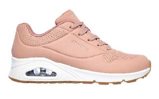 Skechers UNO ROSA BLANCO MUJER 73690 ROS