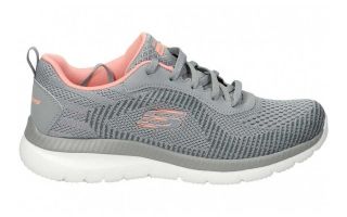 SKECHERS BOUNTIFUL PURIST GRIS MUJER 149220 GYCL