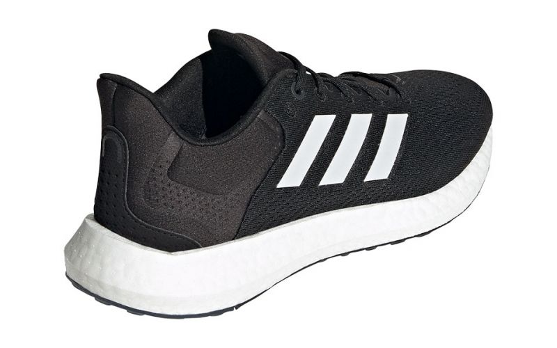 Doblez Terrible probable ADIDAS Pureboost 21 negro blanco - resistentes