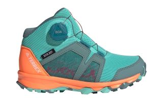 adidas TERREX BOA MID RRDY TURCHESE ARANCIONE JUNIOR FX4090