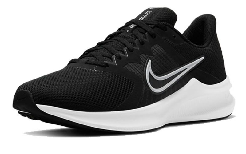 Nike Downshifter 11 Negro Blanco - Amortiguación suave