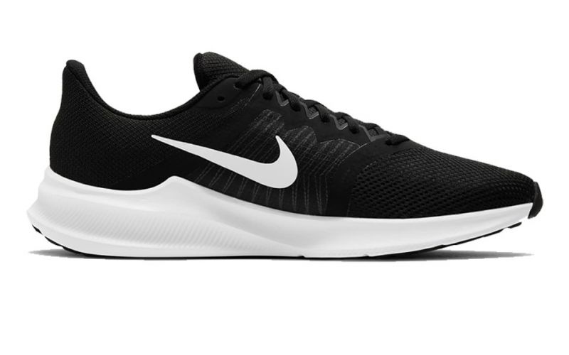 Nike Downshifter 11 Negro Blanco - Amortiguación suave