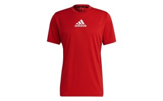 ADIDAS CAMISETA 3S BACK ROJO BLANCO