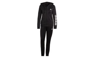 ADIDAS CHANDAL LIN FT TS NEGRO BLANCO MUJER