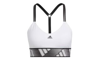 adidas BRA ALL ME LIGHTWEIGHT SUPPORT WHITE BLACK
