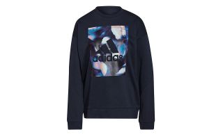 adidas SWEATSHIRT UFORU SOFT BLACK BLUE WOMEN