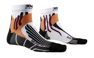 X-Socks CALZINO RUN SPEED TWO BIANCO ARANCIONE