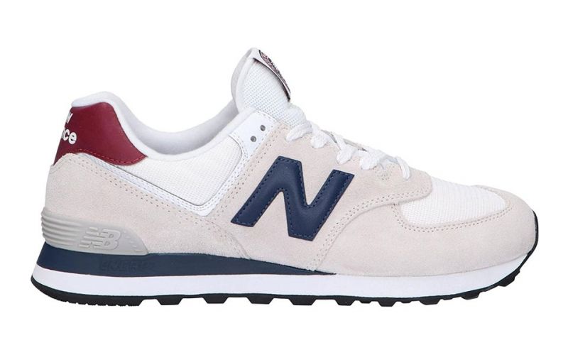 New Balance Classic 574 V2 Weiß Blau - Elegant