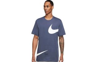 NIKE CAMISETA SPORTSWEAR AZUL BLANCO