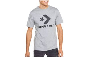 CONVERSE TSHIRT STAR CHEVRON GRIS