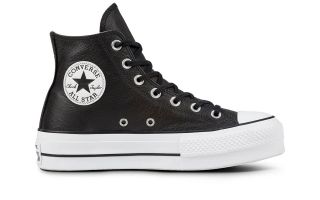 Converse CHUCK TAYLOR ALL STAR LIFT NEGRO BLANCO MUJER 561675C001