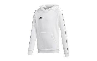 adidas SWEATSHIRT CORE 18 WHITE JUNIOR