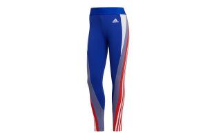 adidas COLLANTS SPORTSWEAR COLORBLOCK BLEU FEMME