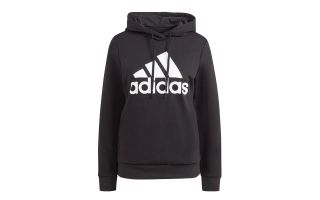 ADIDAS SUDADERA LOUNGEWEAR ESSENTIALS NEGRO MUJER