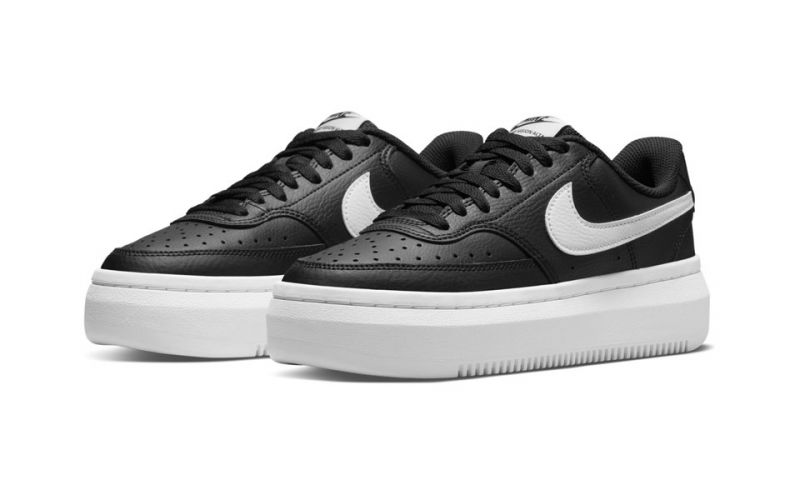 Nike Court Vision High Black White Women - Style and comfort