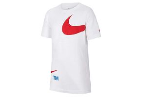 CAMISETA NIKE SPORTWEAR BLANCO ROJO