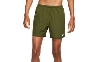 NIKE SHORT NIKE CHALLENGER 5 BRIEF VERDE BLANCO