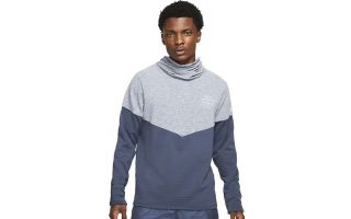 Nike CAMISETA THERMA FIT SPHERE AZUL GRIS