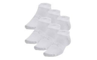 Under Armour CALCETINES UNDER ARMOUR 6PK ESSENTIAL BLANCO