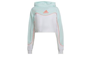 <center><b>adidas</b><br > <em>SUDADERA ESSENTIALS BLANCO MUJER</em>