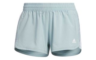 PANTALON CORTO PACER 3S GRIS BLANCO MUJER